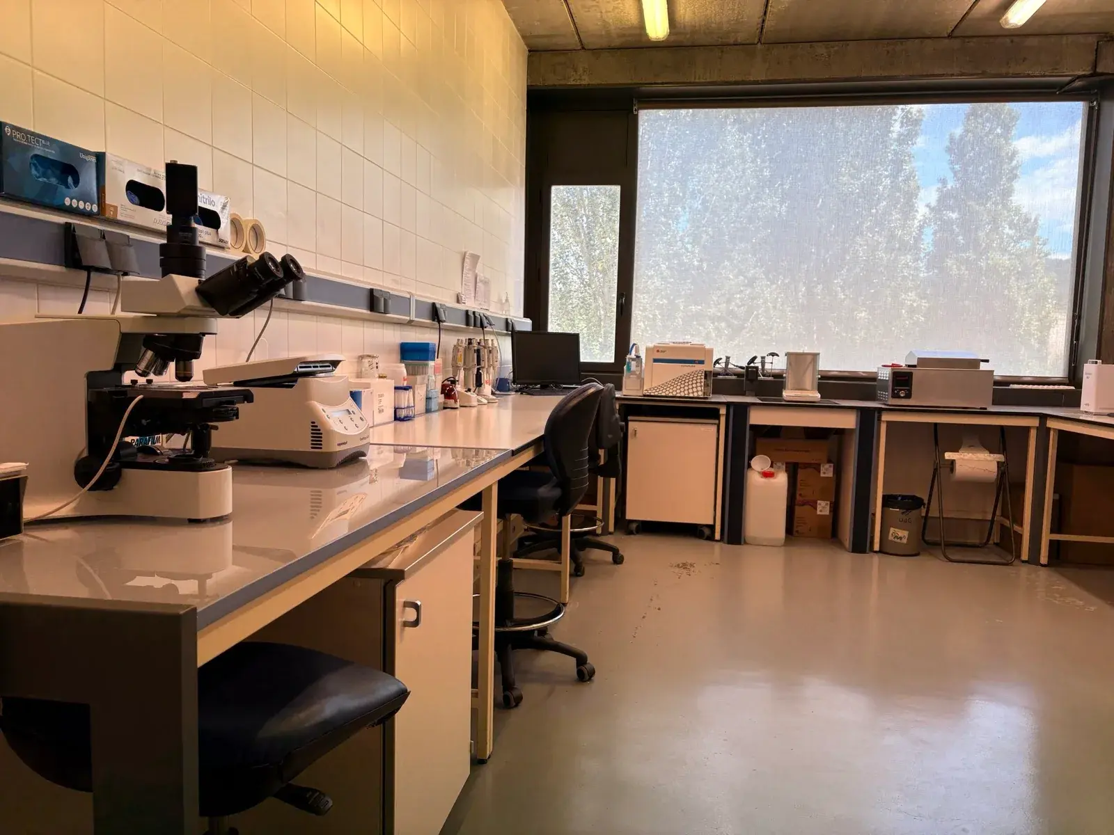Instal·lacions i equipament del laboratori de TechnoSperm