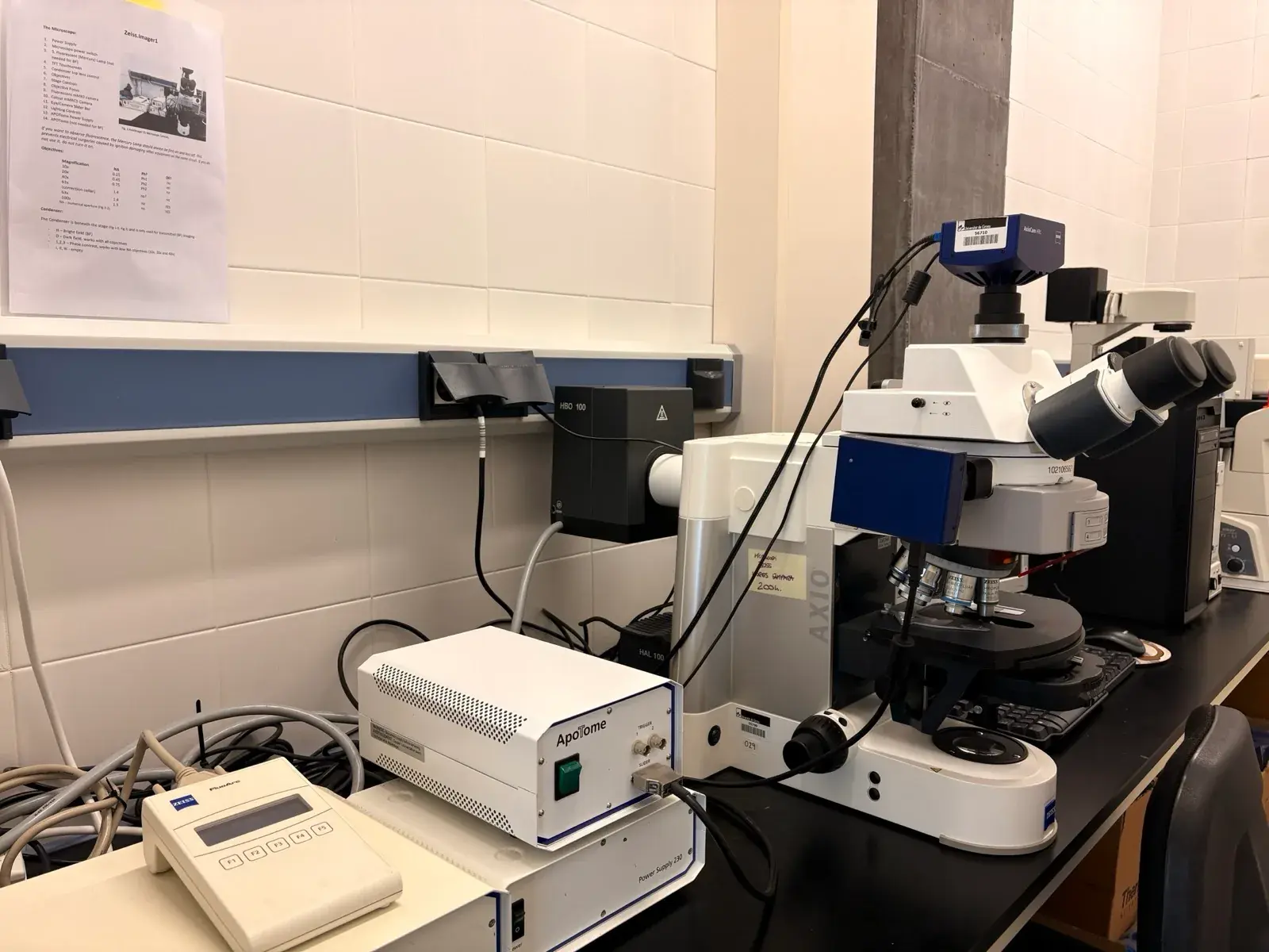 Instal·lacions i equipament del laboratori de TechnoSperm