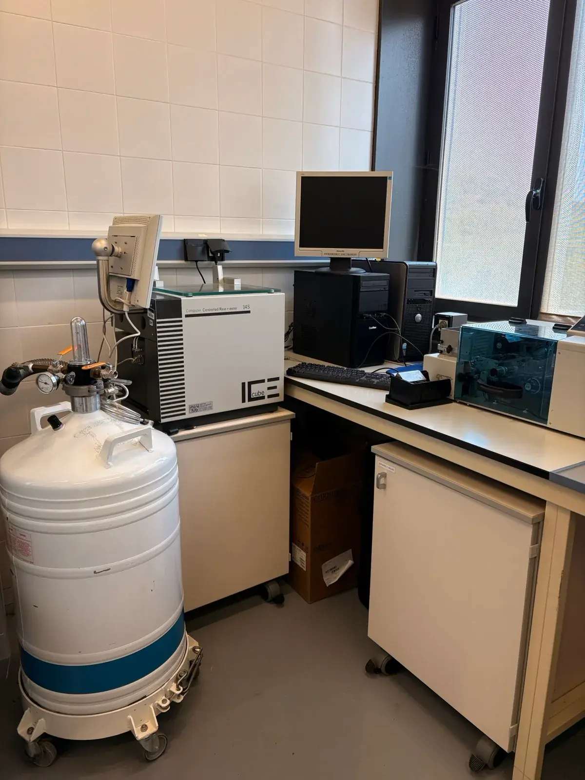 Instal·lacions i equipament del laboratori de TechnoSperm